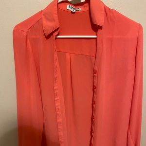 Express slim fit portofino shirt